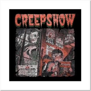 VINTAGE CREEPSHOW A VERY SCARY MOVIE Posters and Art